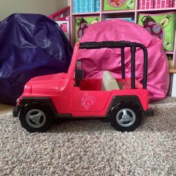 Our Generation Doll Jeep