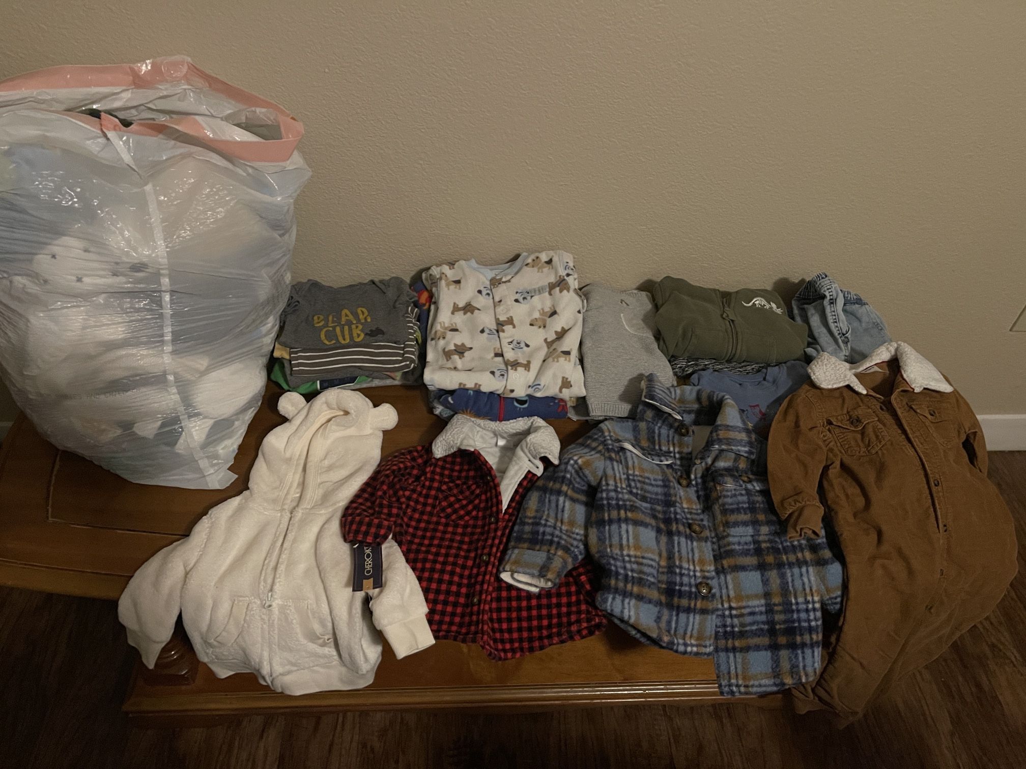 Men’s, Woman, Infant Clothing Bundle