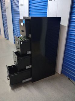 Metal file cabinet $ 80 each