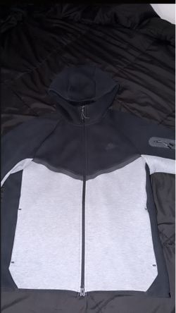 Grey black nike tech
