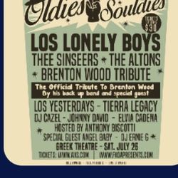 Two Tickets For Sale To SOULDIES CONCERT @ GREEK THEATER 