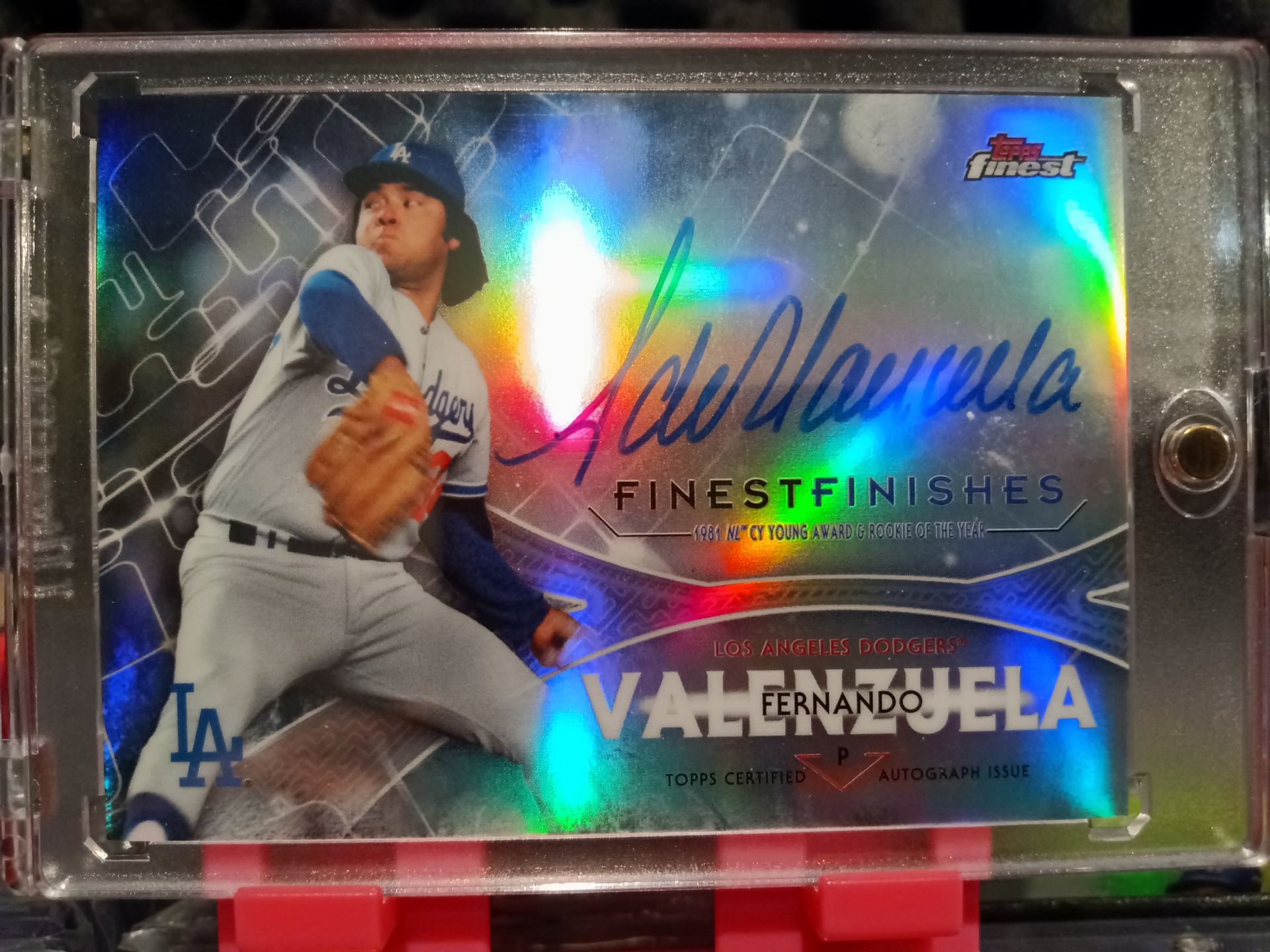 Fernando Valenzuela autograph
