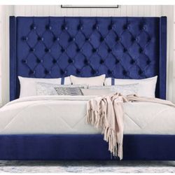 Hh229 Blue Only Bed Queen 🤣😍🚛