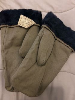 Soviet Army Winter Gloves/Советские военные зимние перчатки