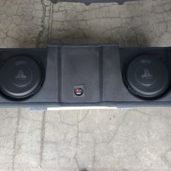 JL Audio Stealthbox For 2007-2013 GM Crew Cab Trucks