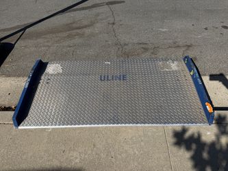 Uline Aluminum Dock Board 72x36 – 10,000 LB Rated