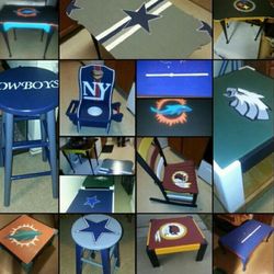 Hand painted furniture