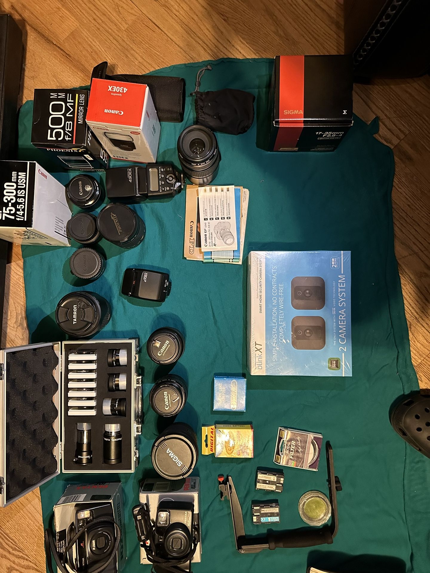 Selling all my camera collection
