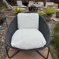 Crate and Barrel Morocco outdoor chair