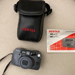 Pentax IQ Zoom 160 Point And Shoot Film Camera
