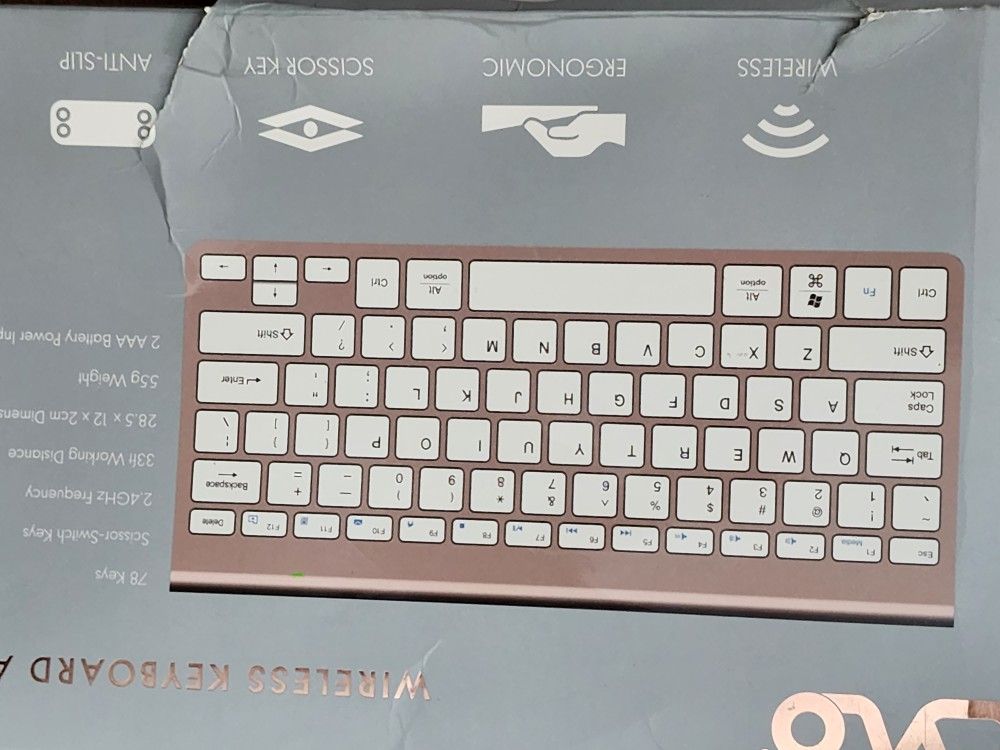 Wireless Keyboard & Mouse Combo