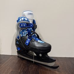 DBX Boys Adjustable Ice Skating Shoes