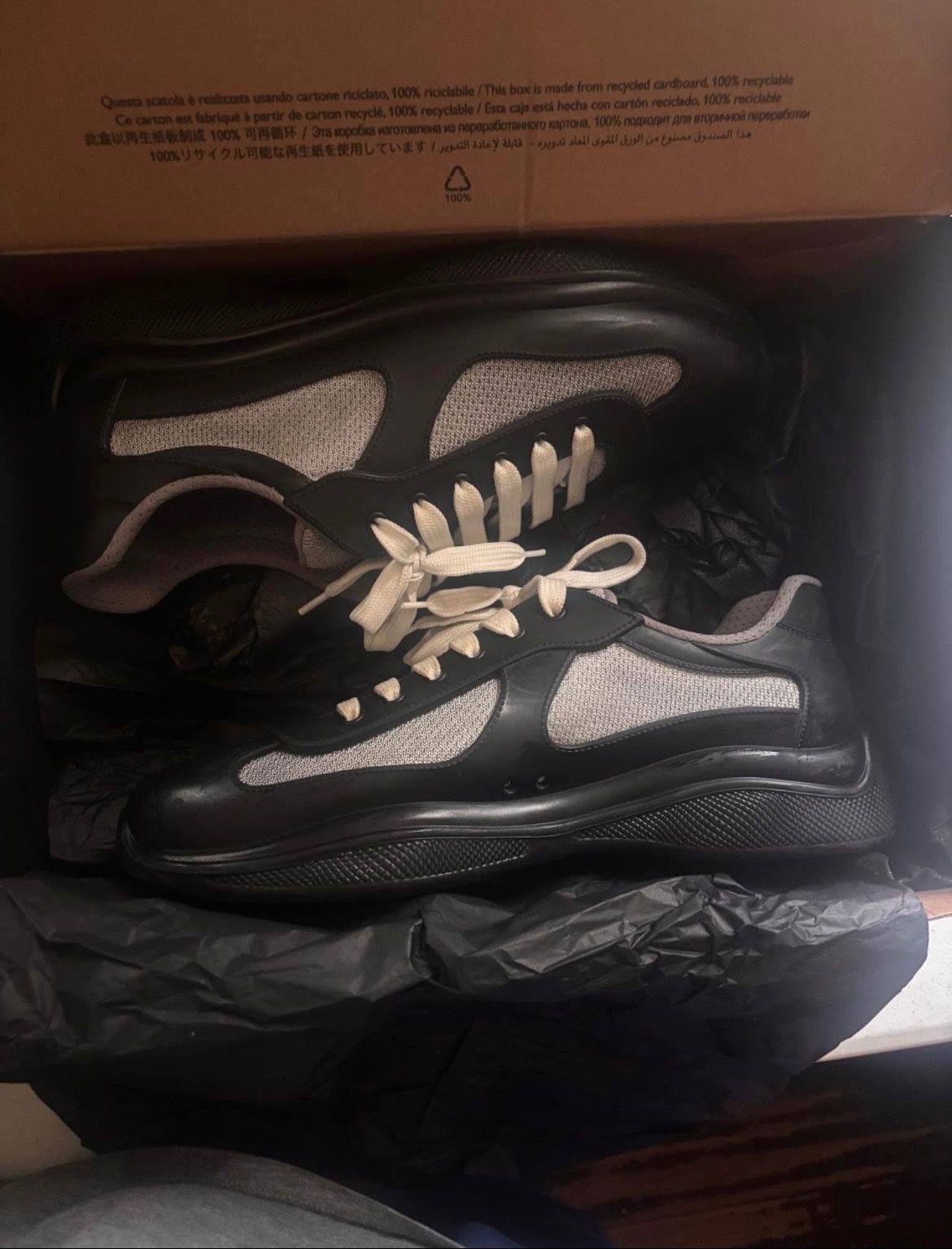 matte black prada cups