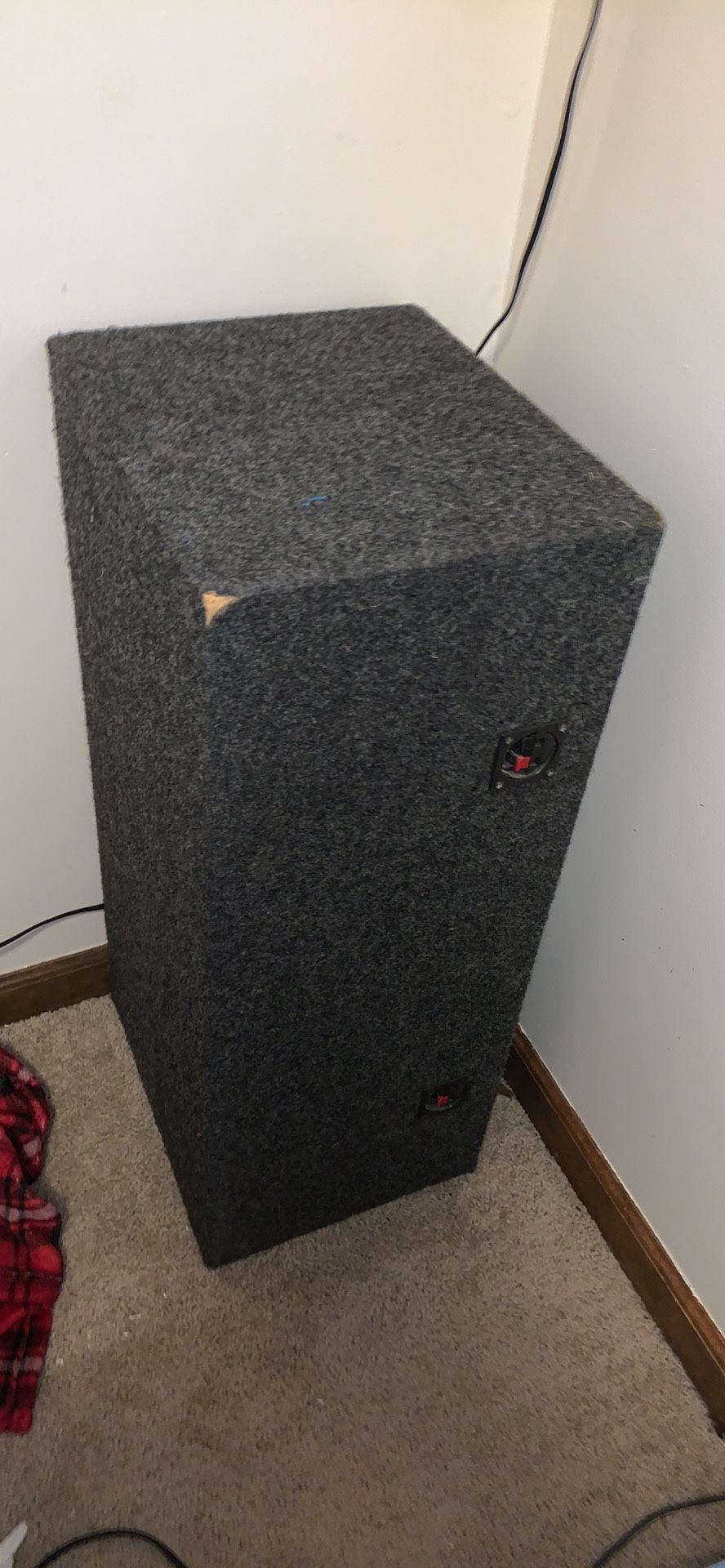 Two 10 Inch Subwoofer Box