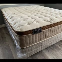 Queen Organic Cloud Europillowtop Mattress 
