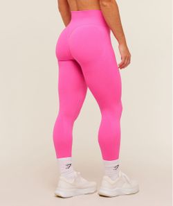 Gym shark pink leggings size medium
