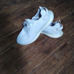 Polo  Shoes White/Tan, Size 11