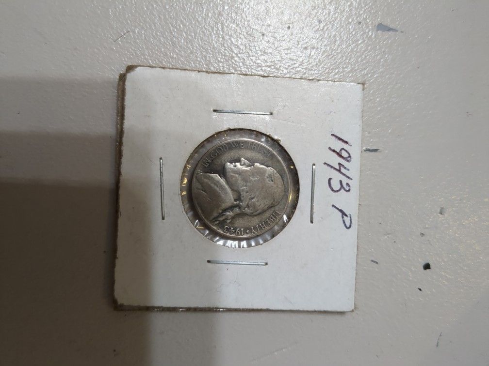 1943 P Jefferson Nickel