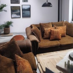 2 Piece Sofa And Loveseat 