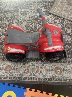 paw patrol motorised ride on