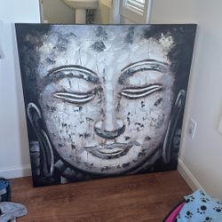 Buddha oil painting $40