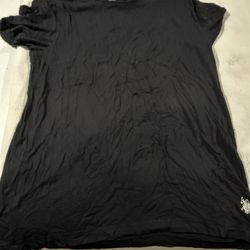  U.S. Polo Assn. Men's Plain Black Sleepwear T-Shirt