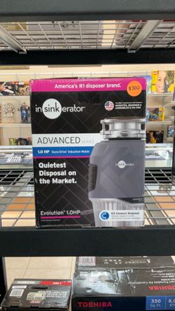 INSINKERATOR EVOLUTION 1.0HP FOOD WASTE DISPOSER.