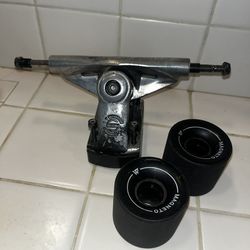 1 X Swelltech skate board truck w/ wheels