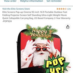 Projection Screen Outdoor 