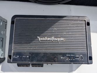 Amplifier and speaker and car stereo
