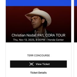 Christian Nodal - Honda Center 