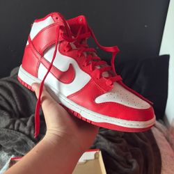 Nike Dunks High Red
