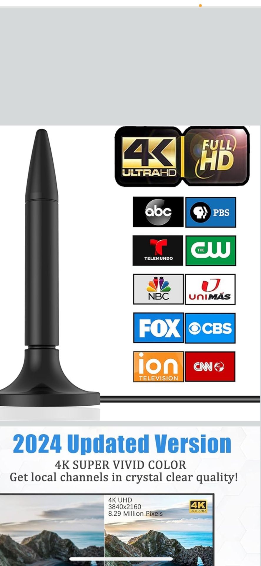 Vendo Antena Para TV 4K Nueva