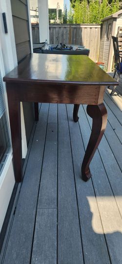 Imported solid wood desk