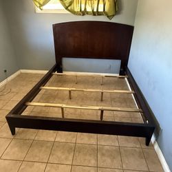 King Size Bed Frame With Mattress And Box Springs 