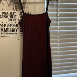 New Mini Black And Red Dress 