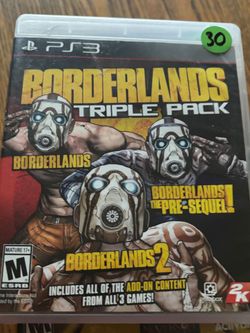 Borderlands triple pack ps3