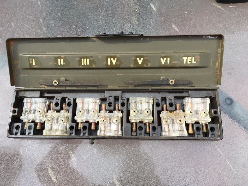 Vintage US Military MT-21 56/GT PART OF SB-993/GT FIELD TELEPHONE SWITCHBOARD