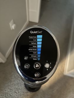 Honeywell Quietset Whole Room Tower Fan-Black