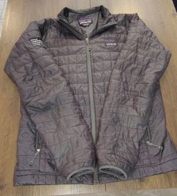 Patagonia Men’s Size medium Black Nano Puff Primaloft Jacket