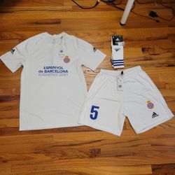 White Español Jersey, Shorts And Socks 