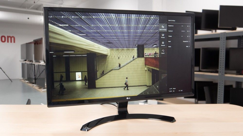 Three LG 27" 4k Monitors (27UD58)