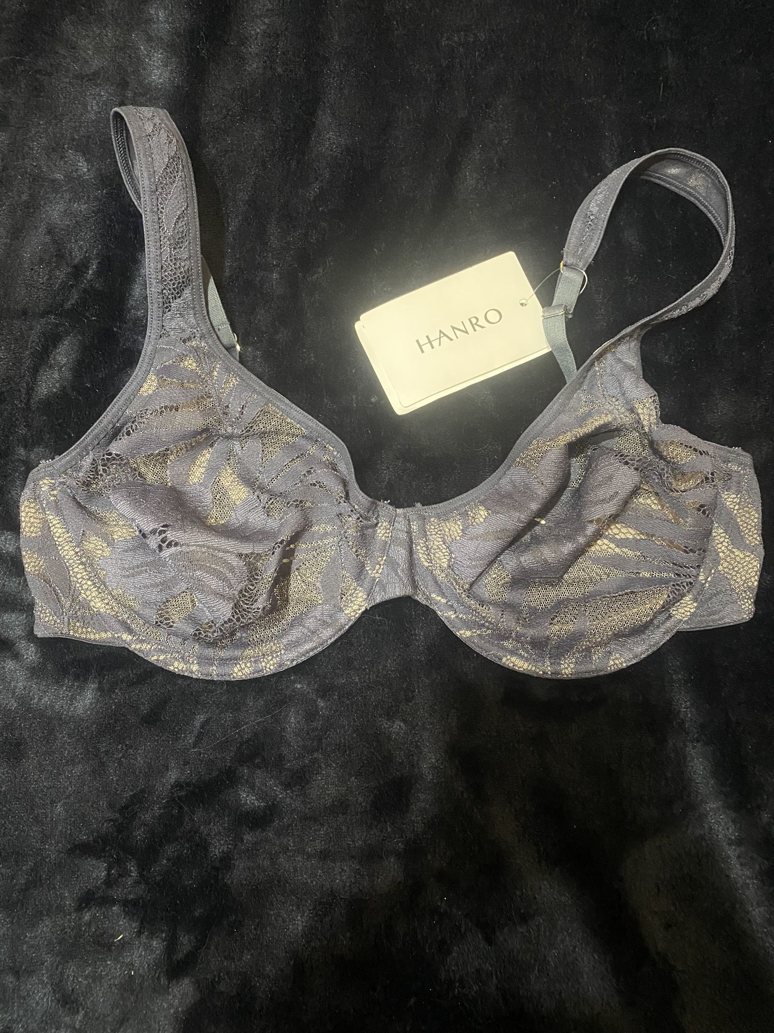 HANRO lace Underwire Bra