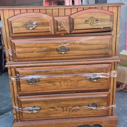 Vintage Furniture Provincial Tallboy Dresser Local Pink Up Only