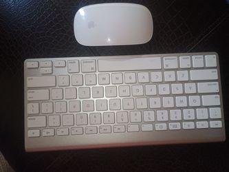 Keyboard and mouse apple