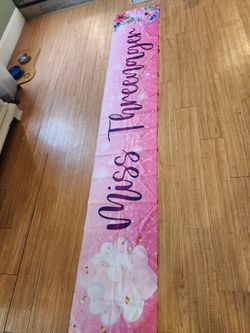 Miss Threenager Sign