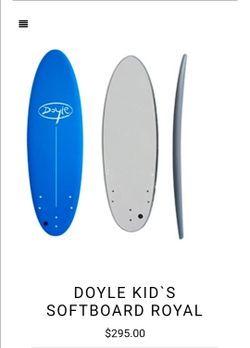 Doyle Kid's Softboard Royal Surfboard