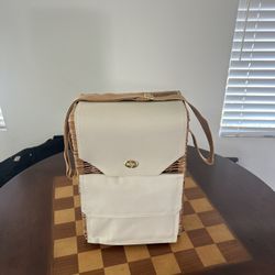 “Picnic Time” Corsica Willow Wine and Cheese Picnic Basket