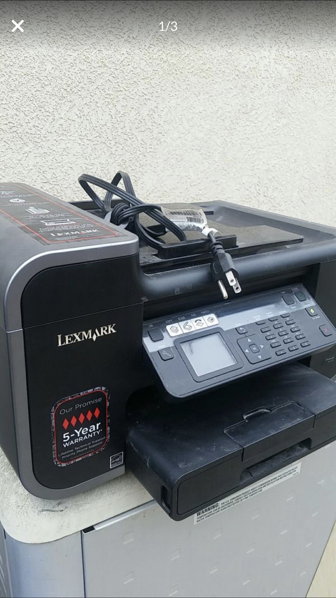 Lexmark copier scanner