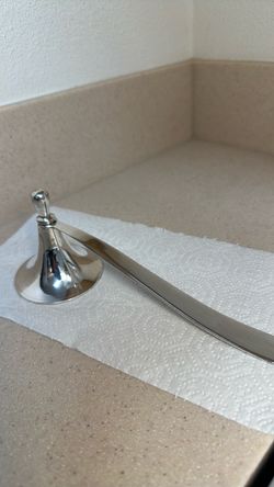 Vintage sliver plated , candle Snuffer!